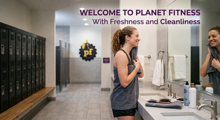 planet fitness showers