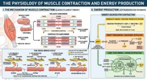 The Physiology of Muscle Contraction and Energy Production