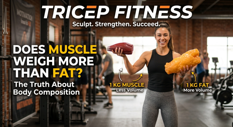 does muscle weigh more than fat